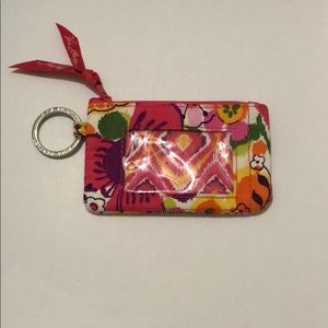 - $5 when bundled-Vera Bradley keychain pouch with ID …